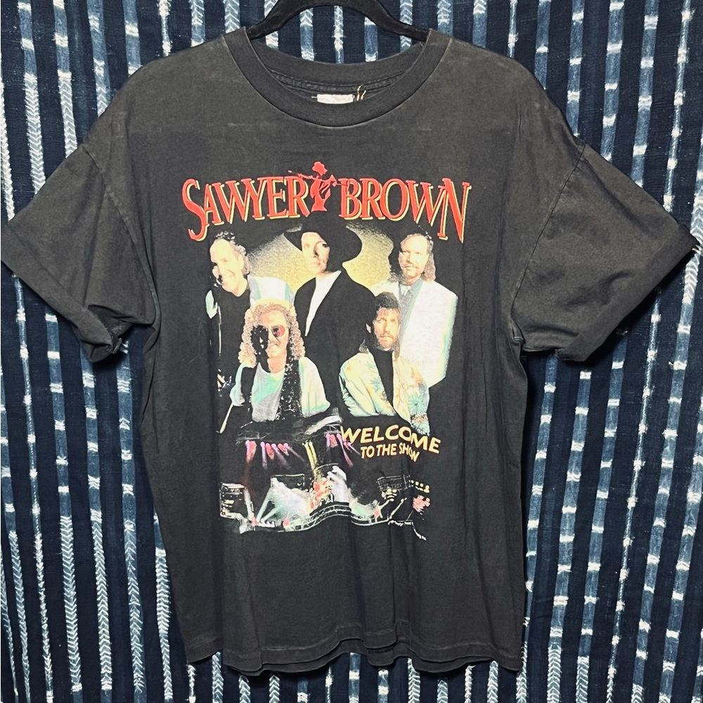 Vintage 1994 Sawyer Brown band tee - L